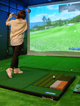 名古屋中区新栄インドアシミュレーションゴルフゴルタイムについて01
